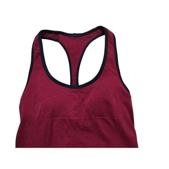 Lululemon Women's Ebb & Flow Racerback Red Tank Top‎ Size 6 - Picture 3 of 10